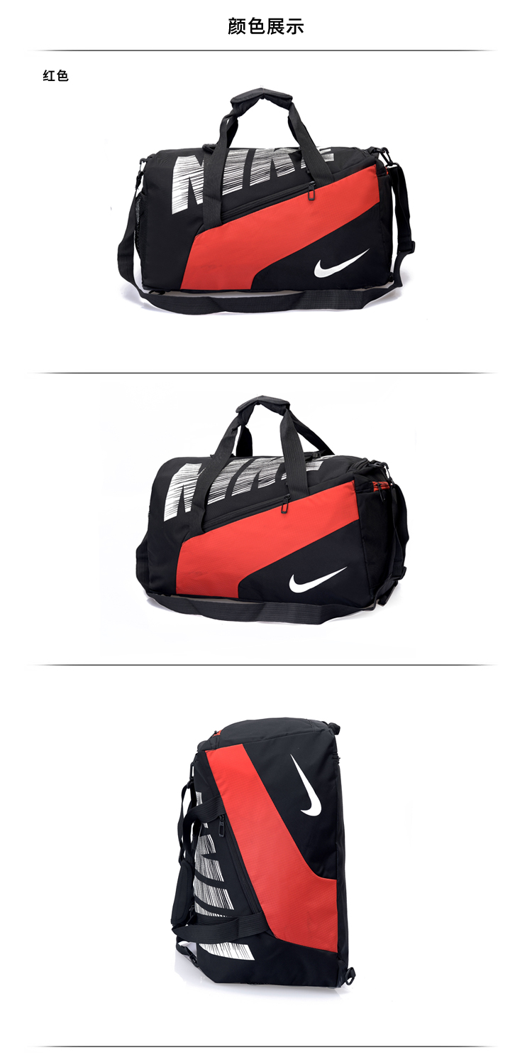 Red Black White Nike Handbag